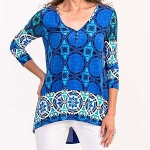 Joseph Ribkoff Tunic Top Size 18 EUC